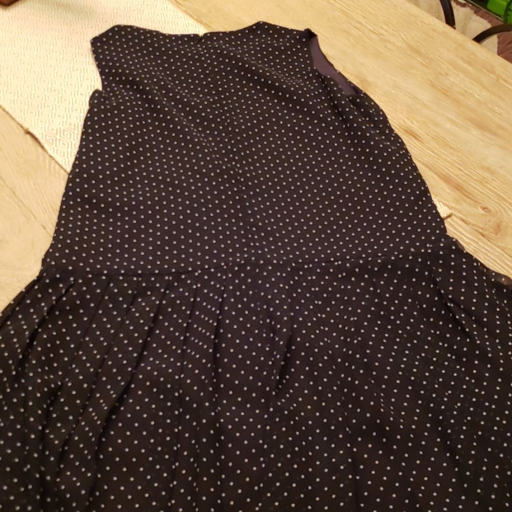 Uniqlo polka dot dress